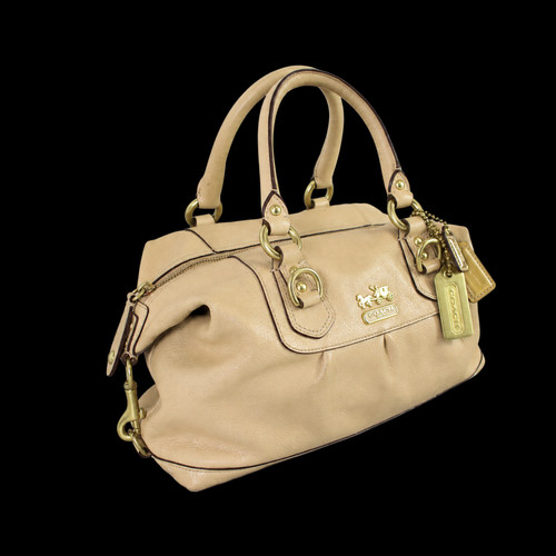 Coach leather satchel madison - coach,