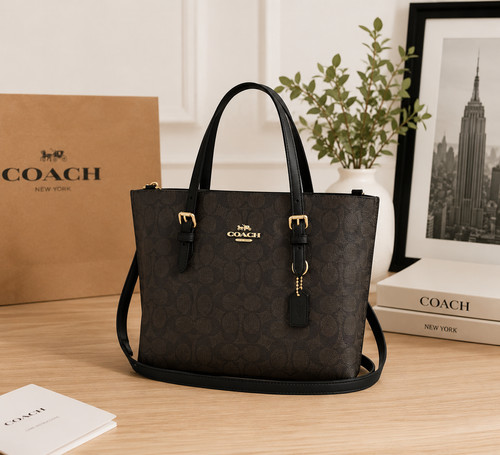 Coach mollie tote - 25, signature