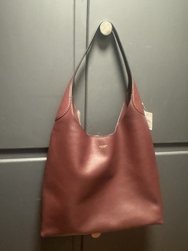 Nwt coach brooklyn merlot - coach,