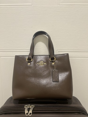 Coach carryall brown leather - carryall,