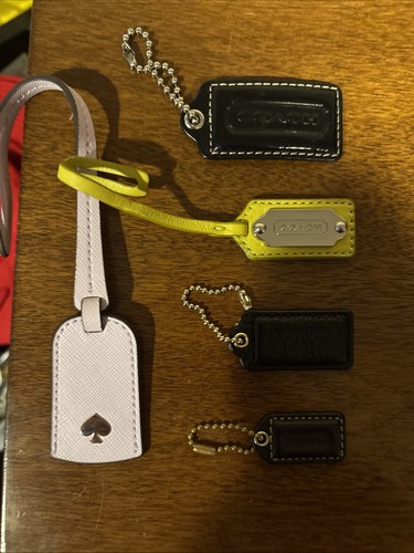 Lot leather coach kate - of, 5