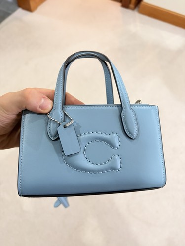 Coach nina mini tote shoulder - coach,