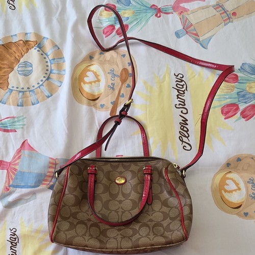Coach signature satchel - signature, satchel/top