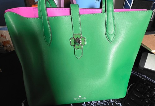 Kate spade kaci tote green - spade, w/